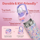 Pink 42 oz Bento Travel Set with Thermos and Bottle