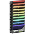 Marbrasse 11-Tier Wall File Organizer – High-Capacity Vertical Mesh Document & Magazine Holder for Office and Home (Black)