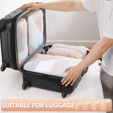 Travel Packing Cubes Set with Hanging Toiletry Bag – Durable Luggage Organizers with Mesh Panels