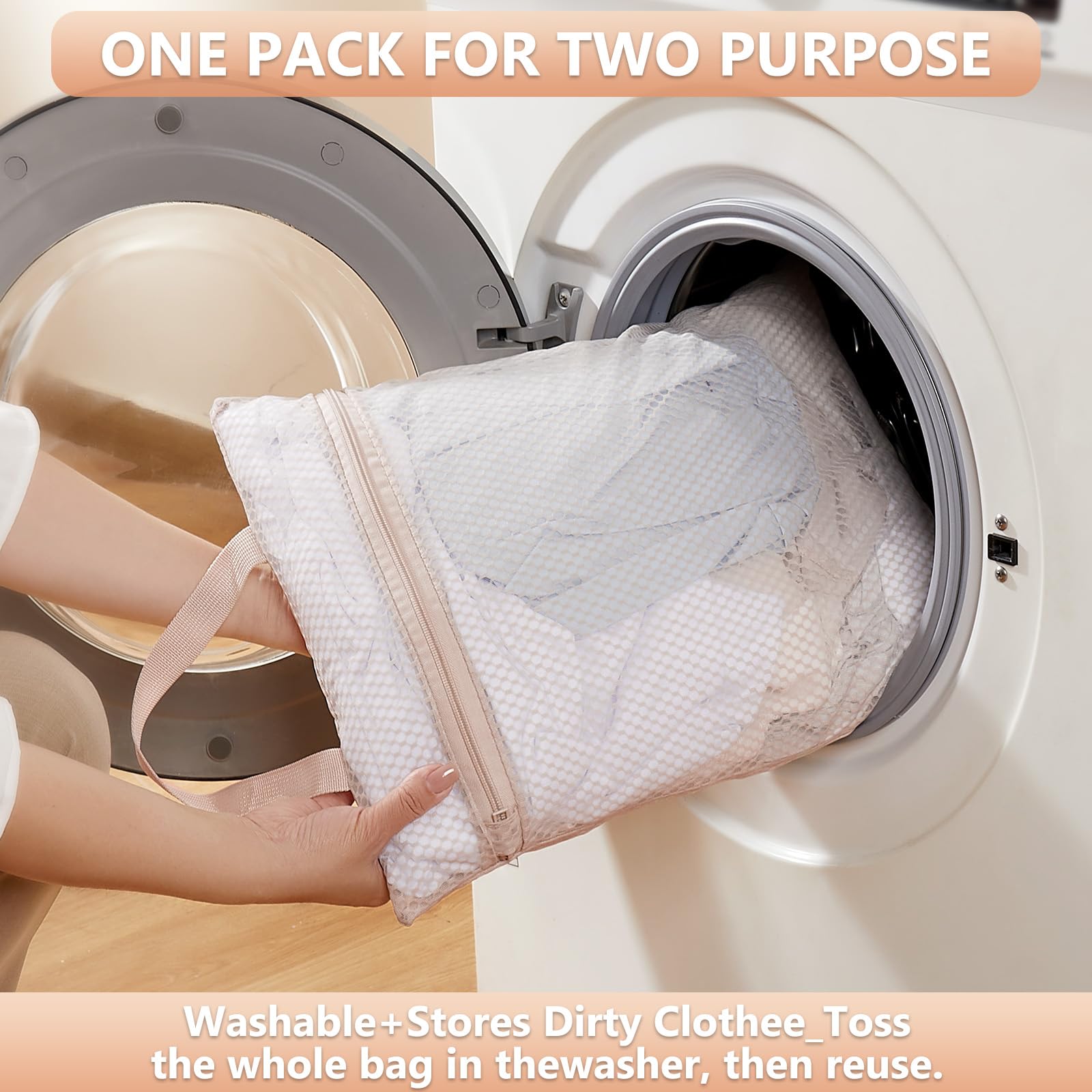 Travel Packing Cubes Set with Hanging Toiletry Bag – Durable Luggage Organizers with Mesh Panels