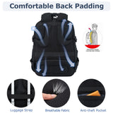VANKEAN 17.3” TSA-Friendly Anti-Theft Laptop Backpack with RFID & USB Charging – Extra Large – Black