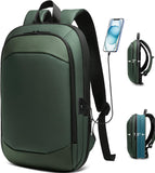 Premium 17-Inch Expandable Business Laptop Backpack for Men | Waterproof Travel Bag with USB Port & Anti-Theft Pocket