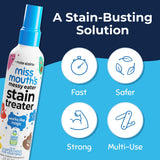 Miss Mouth’s Messy Eater Stain Remover Spray – Fast Acting Laundry Stain Cleaner for Baby Clothes & Fabrics