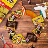 M&M’s, SNICKERS, TWIX & MILKY WAY Halloween Bulk Variety Bag – 135PCS Mix of Fun Size Chocolate Treats 🍫🎃