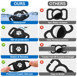 Smart Cat & Dog Tracker Compatible with Apple Find My – No Subscription Waterproof Lightweight Pet Tracking Tag
