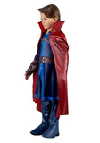 Marvel Doctor Strange Youth Costume – Deluxe Tunic, Pants & Detachable Cloak with Eye of Agamotto Print