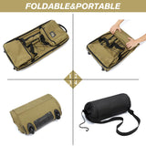 Laripwit Extra-Large Expandable Rolling Duffle Bag 130L–170L, Collapsible Heavy-Duty Travel Duffel with Wheels (Brown)