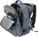 Travel Backpack Women,Carry On Backpack Flight Approved 18x14x8 inches Bag Spirit Airlines Personal ltem,College Sports Hiking Rucksack Waterproof Outdoor Casual Daypack Laptop Blackpack,Peacock Blue