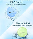 Ultrbeka Apple Find My Compatible Bluetooth Tracker Tags, MFi Certified Smart Item Locator with Sound Alert & Waterproof Design – 4 Pack Multi Color