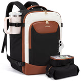 LOVEVOOK 40L Airline-Approved Carry-On Travel Backpack with Packing Cubes & Wet Pocket – Unisex