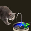 USB Portable Cat Water Fountain Pump – DIY Outdoor Pet Water Dispenser with Adjustable Flow (Black)