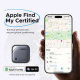 UGREEN FineTrack Air Tracker Tags (4-Pack) – Apple Find My Certified Bluetooth Item Trackers with 2-Year Replaceable Battery