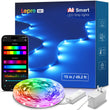 Lepro AI Smart RGB LED Strip Lights – 16M Colors WiFi Music Sync LightGPM Design Assistant
