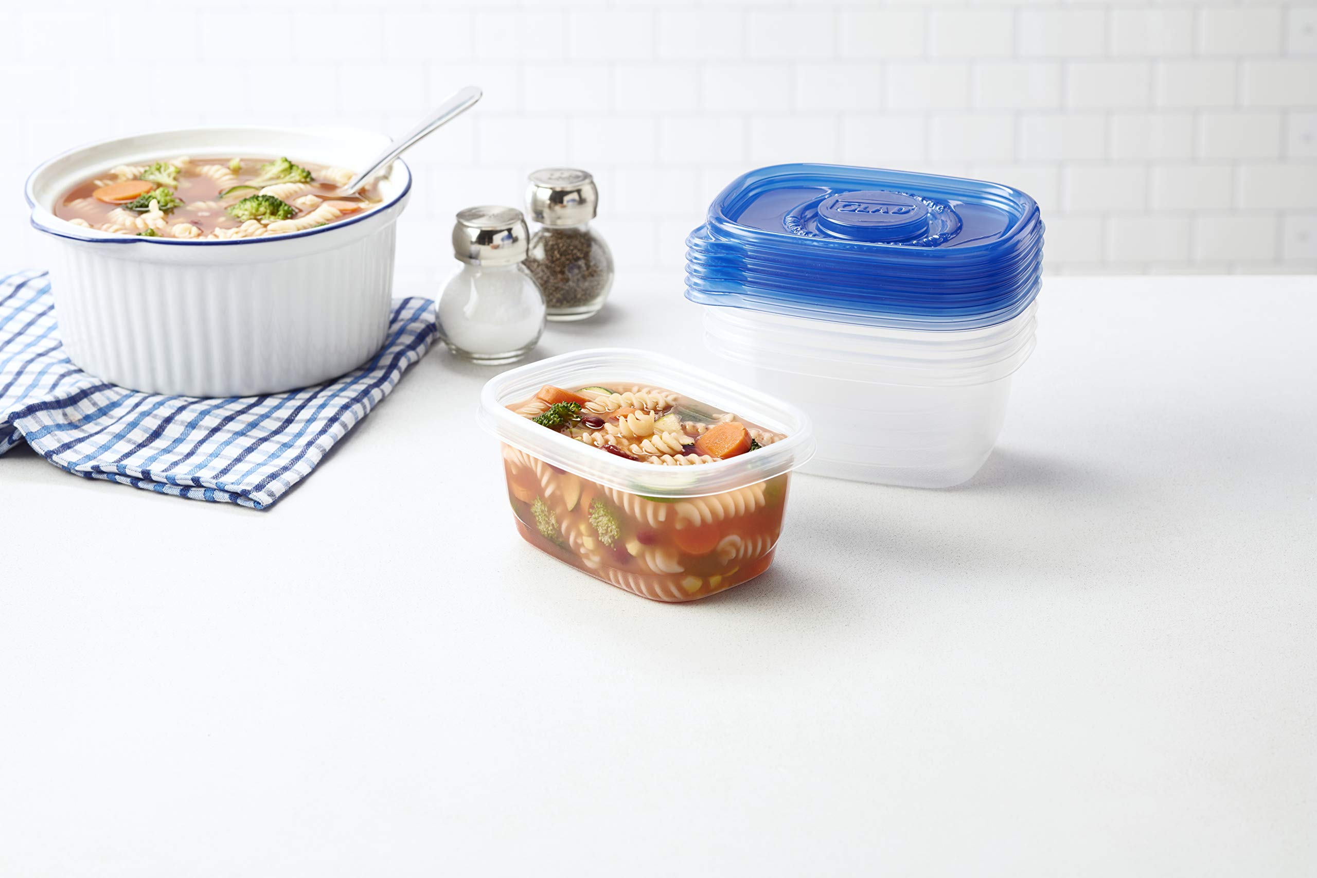 GladWare Airtight Food Storage Container – 24oz Medium Rectangle, BPA-Free