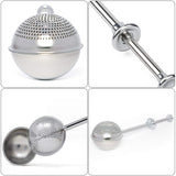 Stainless Steel Baking Dusting Wand – Cocoa, Powdered Sugar & Flour Shaker
