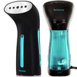 BIZOND Compact Handheld Garment Steamer with Nano Filter, Leakproof Travel Wrinkle Remover for Clothes