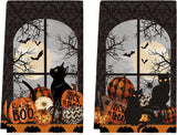 Black Halloween Kitchen Dish Towels – 2-Pack Ultra-Soft & Absorbent Tea Towels for Seasonal Kitchen Decor (18x26 Inches)