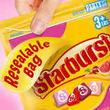 STARBURST FaveREDS Fruit Chews – 50 oz Resealable Party Bag (Strawberry, Fruit Punch, Watermelon & Cherry)