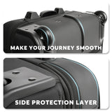 Arcoyard Rolling Laptop Briefcase with Wheels for Women – 16-Inch Waterproof Underseat Carry-On,