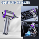 Cordless Handheld Vacuum Cleaner 20000Pa with Brushless Motor – Portable Car & Home Mini Vacuum with HEPA Filter and Type-C Charging (Purple)