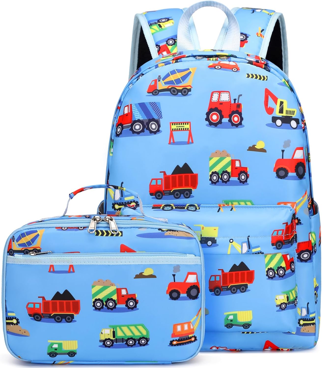 15-Inch Preschool Backpack Set with Matching Lunch Box