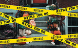 Halloween Caution Tape – 82ft “Caution” & “Do Not Enter” Yellow Roll for Haunted House & Party Decor