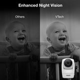 VTech VM901HD Smart WiFi Baby Monitor with 5" HD Parent Unit, 1080p Camera, Night Vision & Remote Pan Tilt Zoom