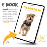 MaxxiCalm Natural Calming Tablets for Dogs – Anxiety & Stress Support with L-Theanine, Taurine & Chamomile