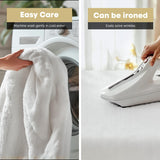 Halloween Flannel Blanket Orange & Black – Soft Warm Cozy Fleece Throw for Couch, Bed & Travel