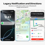 Apple Find My MFi-Certified Bluetooth Tracker Tag 4 Pack, Waterproof Smart Item Locator with 100dB Alert and Global Tracking