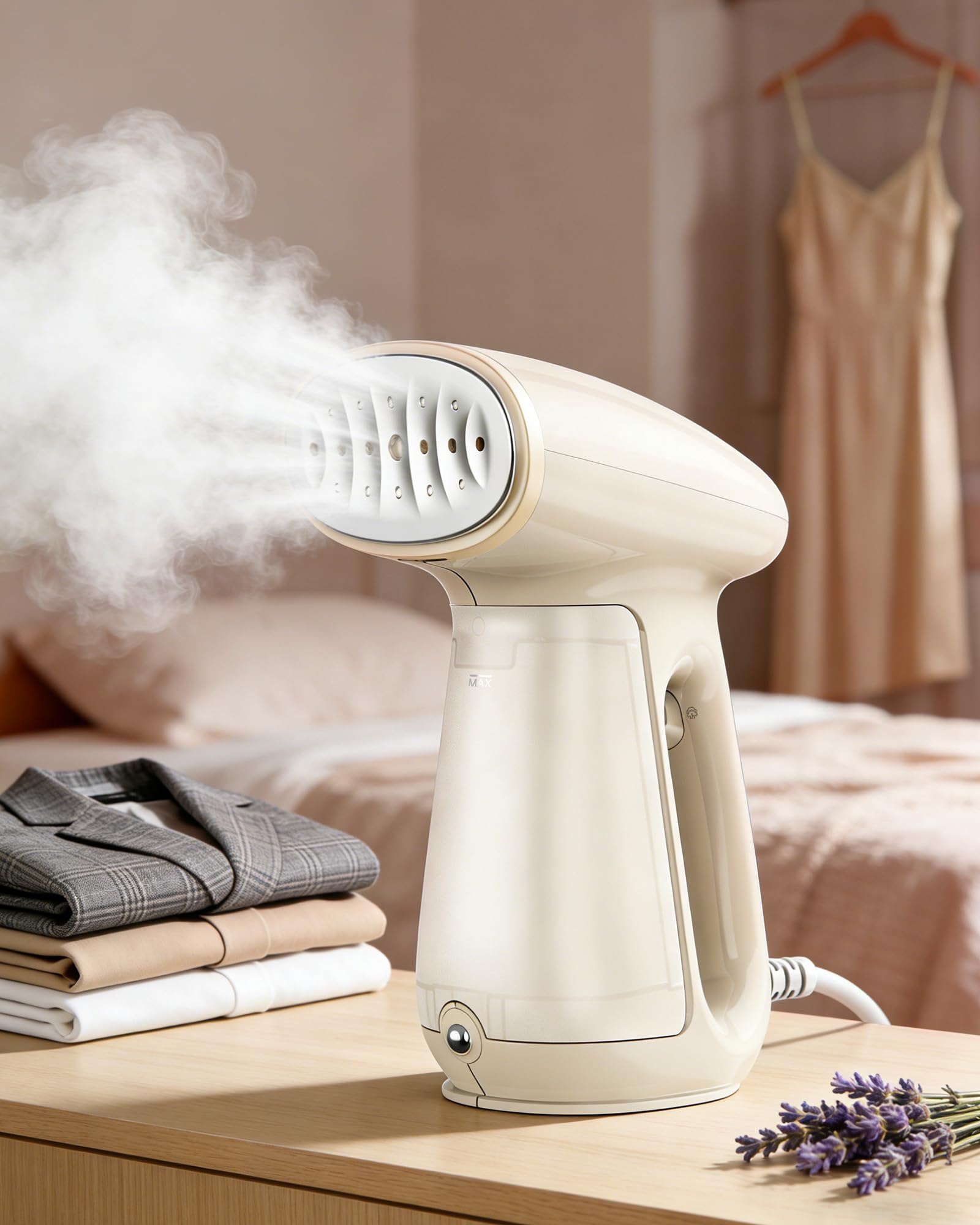 Bear 1300W Aromatherapy Handheld Garment Steamer 230ML Fast Heat Portable Wrinkle Remover for Clothes