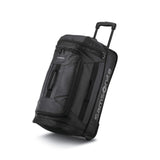 Samsonite Andante 2 22” Wheeled Duffel Bag, Lightweight Rolling Travel Bag with Inline Skate Wheels (All Black)
