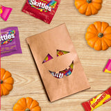SKITTLES & STARBURST Halloween Variety Bag – 105PCS Fruity Fun Size Mix for Trick-or-Treat & Party Favors 🍓🍋🎃