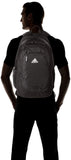 adidas Unisex Foundation Backpack – Large Durable Laptop Backpack for Travel, School & Gym (Black/White)