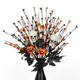 Halloween Black Maple & Candy Stem Branch Set – 10 Pack (17-Inch Spooky Mix)