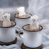 Halloween Ghost Marshmallow Candy – 3 Pack (6 Ghosts per Pack) – Vanilla Flavored Spooky Treats for Parties & Trick-or-Treating