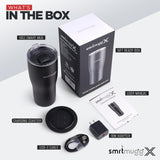 SmrtMugg X Self Heating Coffee Mug 19oz with LCD Temperature Display 8-Hour Battery & Charging Coaster