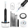 Smart Visual Ear Cleaner with 1296P HD Camera & WiFi Connectivity – Ultra-Slim Ear Wax Removal Tool with LED Lights & USB Rechargeable Design