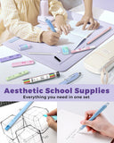 Cream 42-Piece Mechanical Pencil Set with 696 Refills