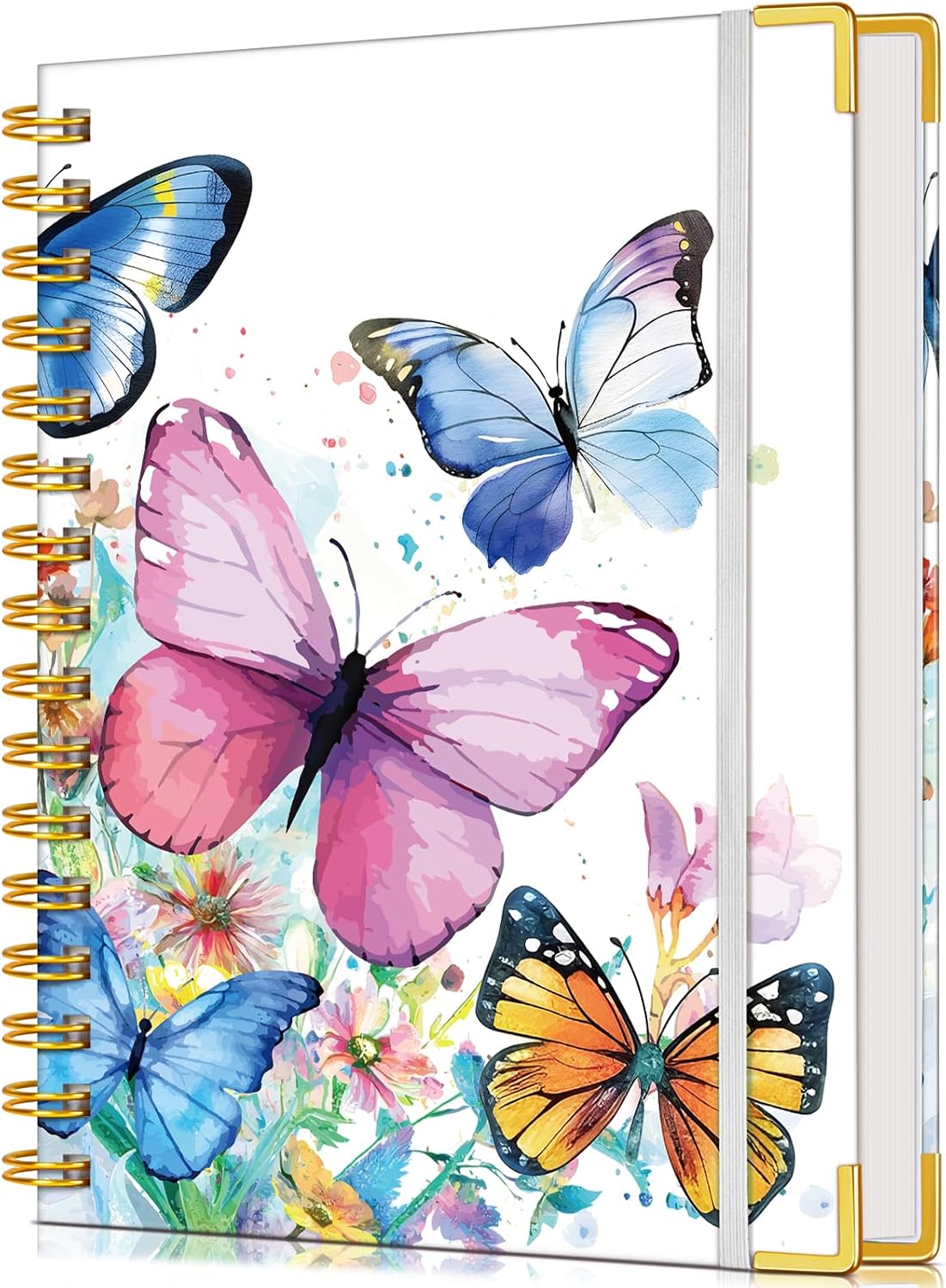 Autumn Tree A5 Hardcover Spiral Journal with Thick Lined Paper