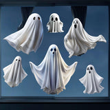 Halloween Ghost Window Clings – Double-Sided Vinyl Stickers for Glass Doors, Mirrors & Windows