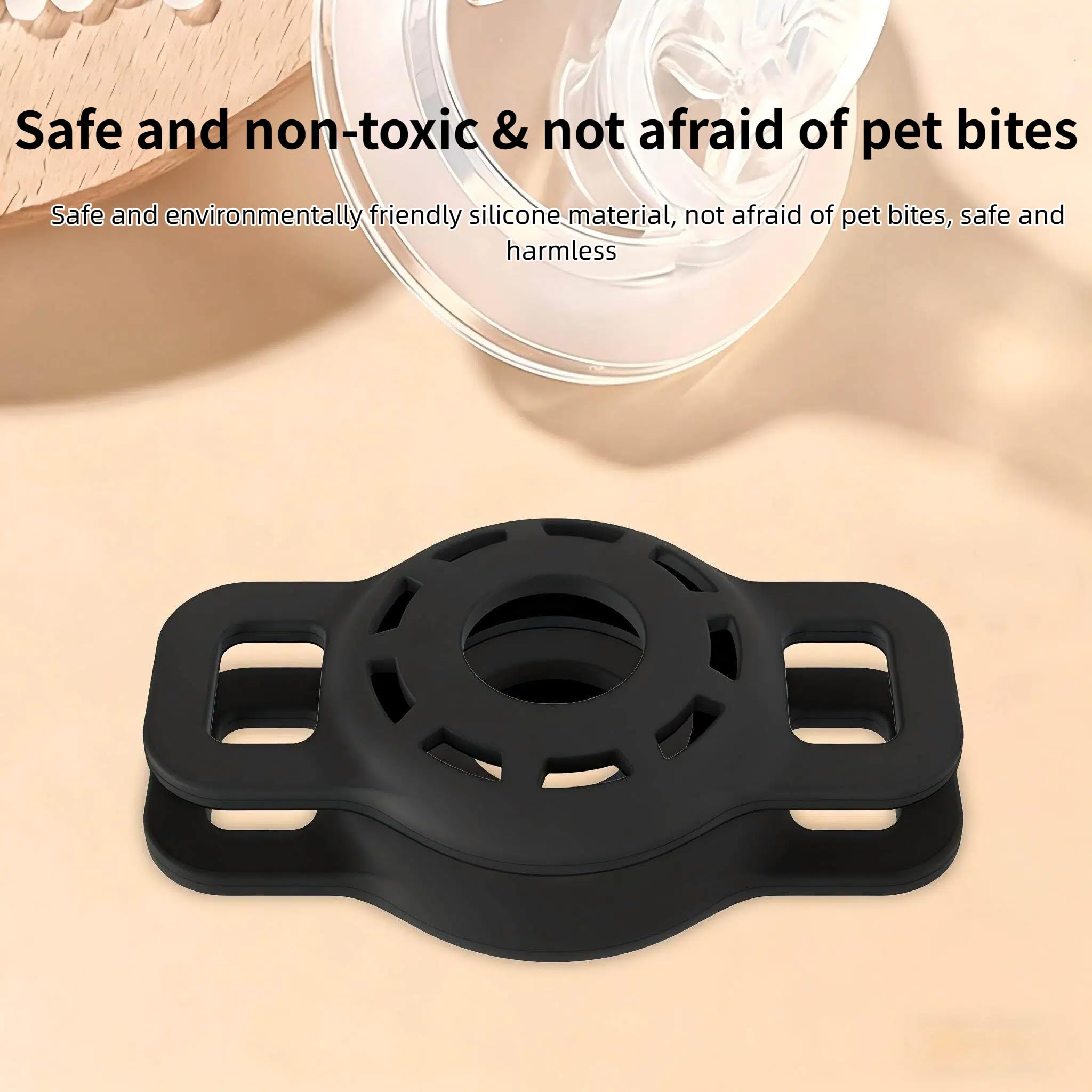 Android Compatible GPS Cat Tracker Collar Waterproof Smart Pet Locator with Find My Device No Subscription