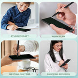 Ultra-Thin 6.5” Double-Sided LCD Writing Tablet – Portable Digital Scratch Pad & Communication Board (Black)