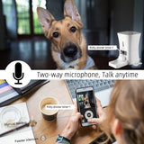 Smart Automatic Pet Feeder with 1080P HD Camera, 8L Capacity, WiFi App Control, Night Vision & Two-Way Audio for Cats and Dogs