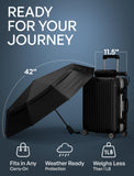 Windproof Compact Travel Umbrella with Automatic Open & Close – Portable Folding Umbrella for Rain, Storm & Daily Commute