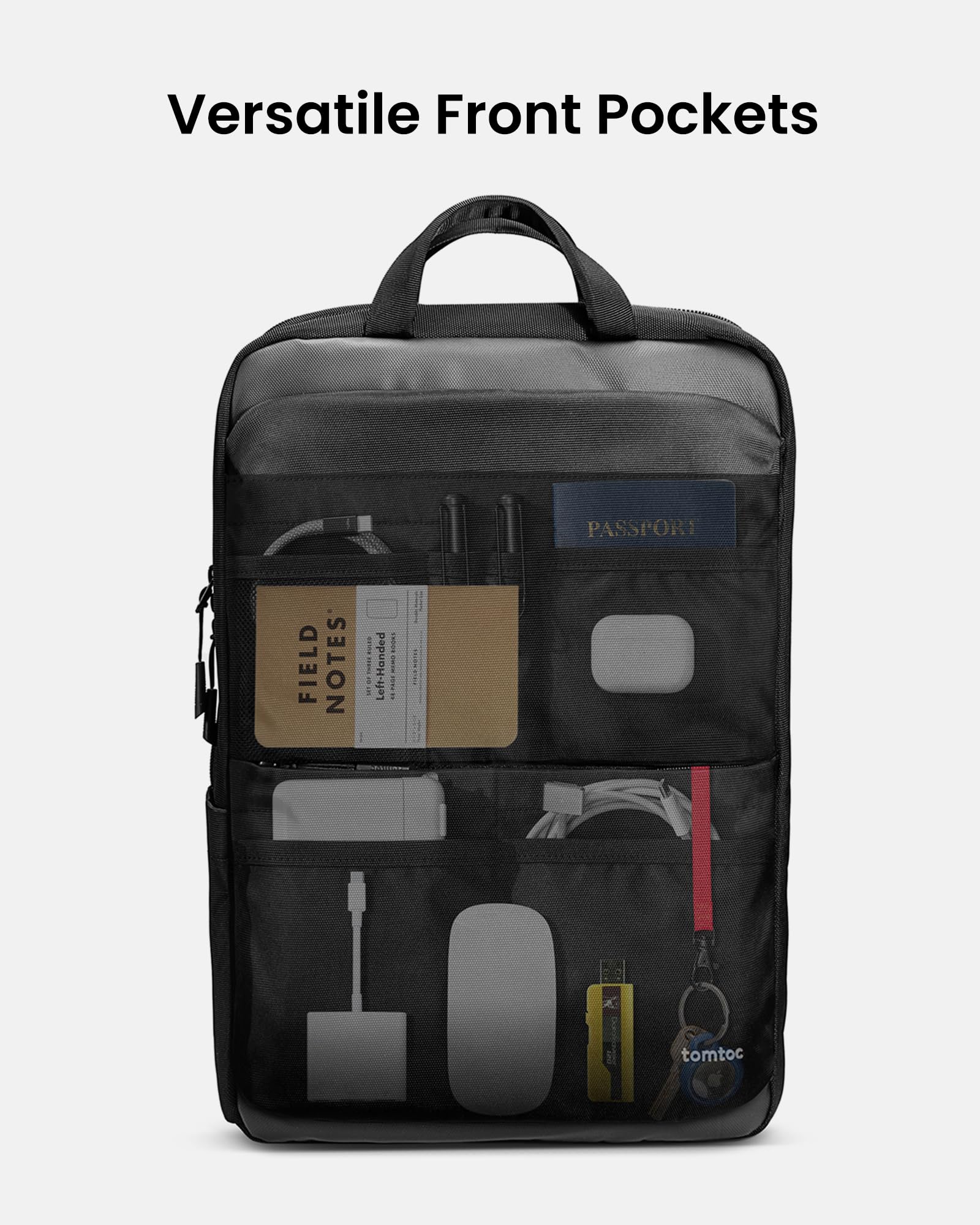 24L Professional Laptop Backpack – Water-Resistant Business Daypack for 16″ MacBook Pro & Work Essentials