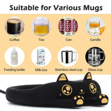 PUSEE Smart Coffee Mug Warmer for Desk Auto Shut Off Beverage Heater Plate with 3 Temperature Settings