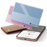 Ultra-Slim Smart Wallet Tracker Card – Apple Find My Compatible Bluetooth Item Locator with 100dB Alarm, IP67 Waterproof Anti-Loss Tracker for Wallet, Luggage & Keys