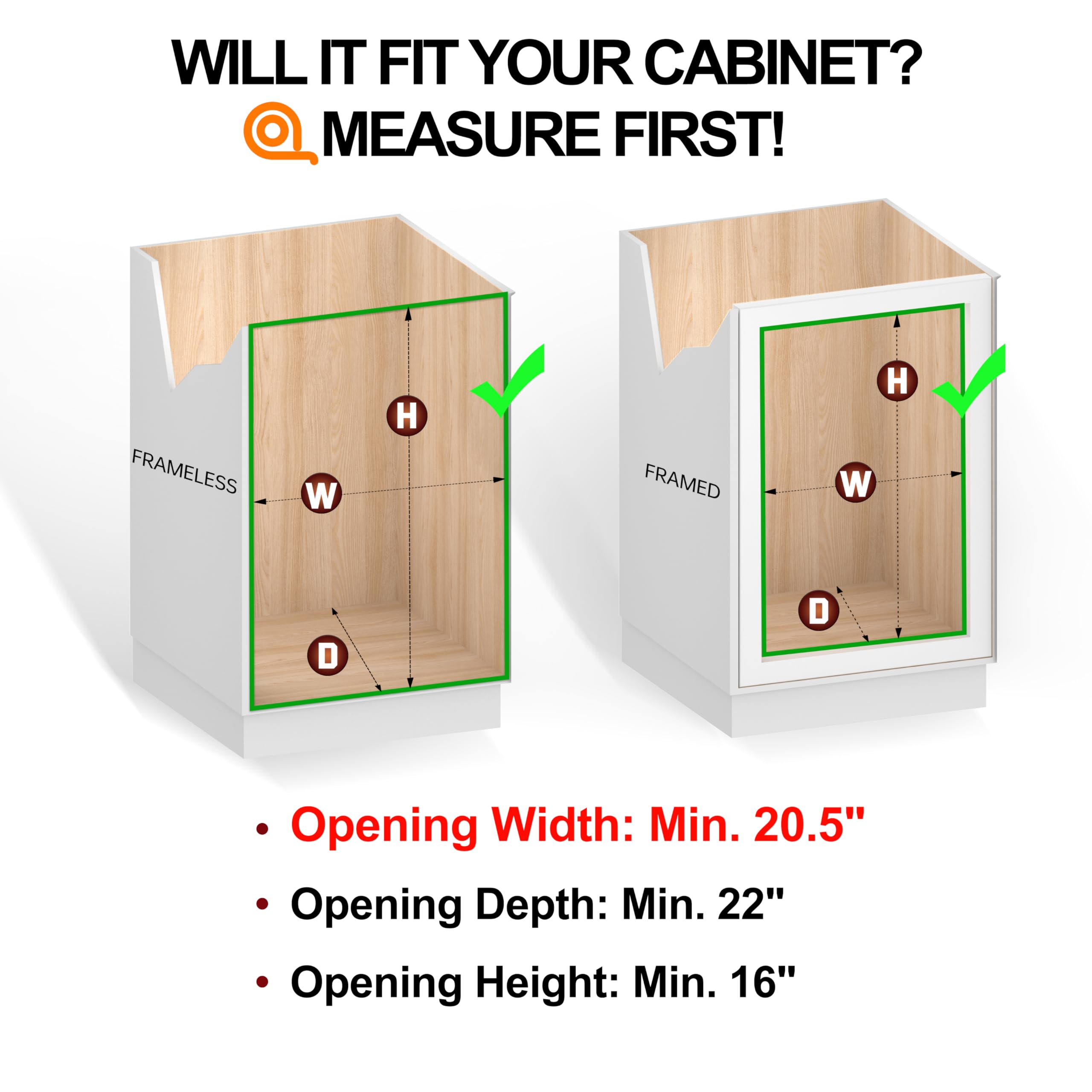 Jowboow 2-Tier Metal Pull-Out Cabinet Shelves – Adjustable Heavy-Duty Slide-Out Organizer for Deep Cabinets