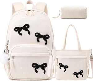 Beige Bow